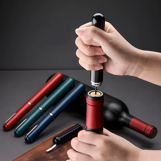 2 in 1 Air Pump Wine Bottle Opener + Wine Bottle Stopper